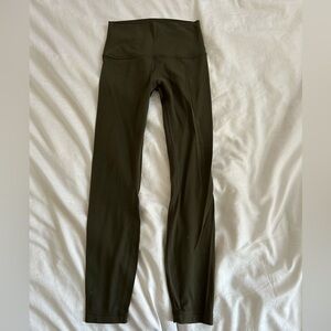 lululemon athletica Olive Green Leggings